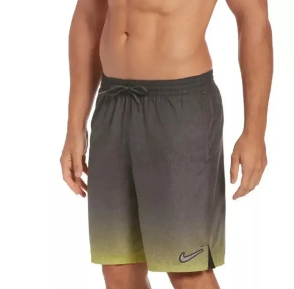 Nike NSW Swim Trunks Gradient Atomic Green Men’s Size Large NESSC478-312 NWT